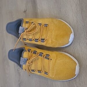 Adidas Tubular Shadow Tactile Yellow Mens Size 10